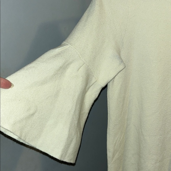 Moth by Anthropologie Ivory Bell Sleeve Tunic - Picture 2 of 7